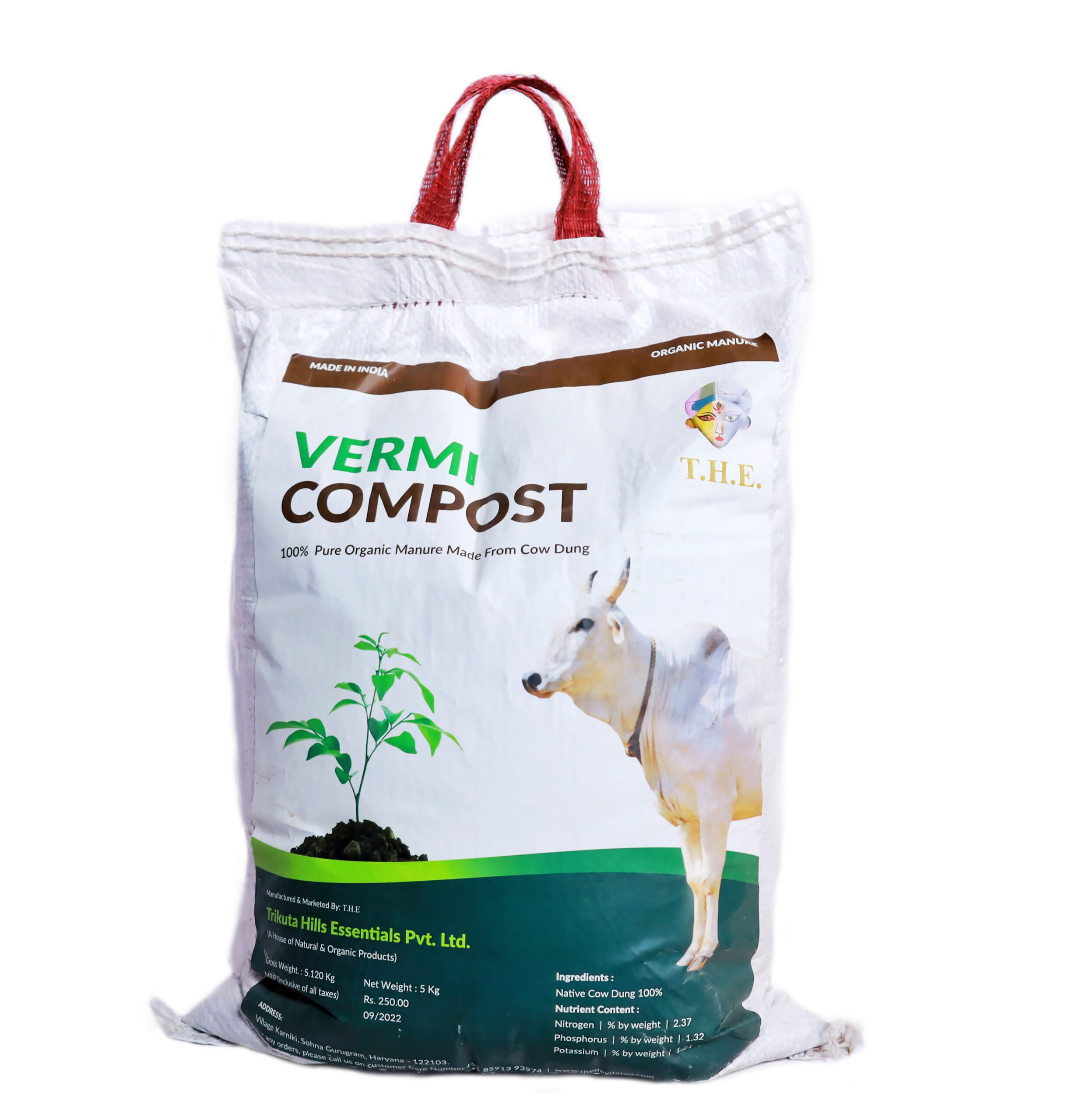DHARA AMRIT 9.5 Kg Vermi compost, Made from Cow Manure, 100% Organic &  Natural Plant Nutrient For Home Gardens And Potting Mix Manure Price in  India - Buy DHARA AMRIT 9.5 Kg
